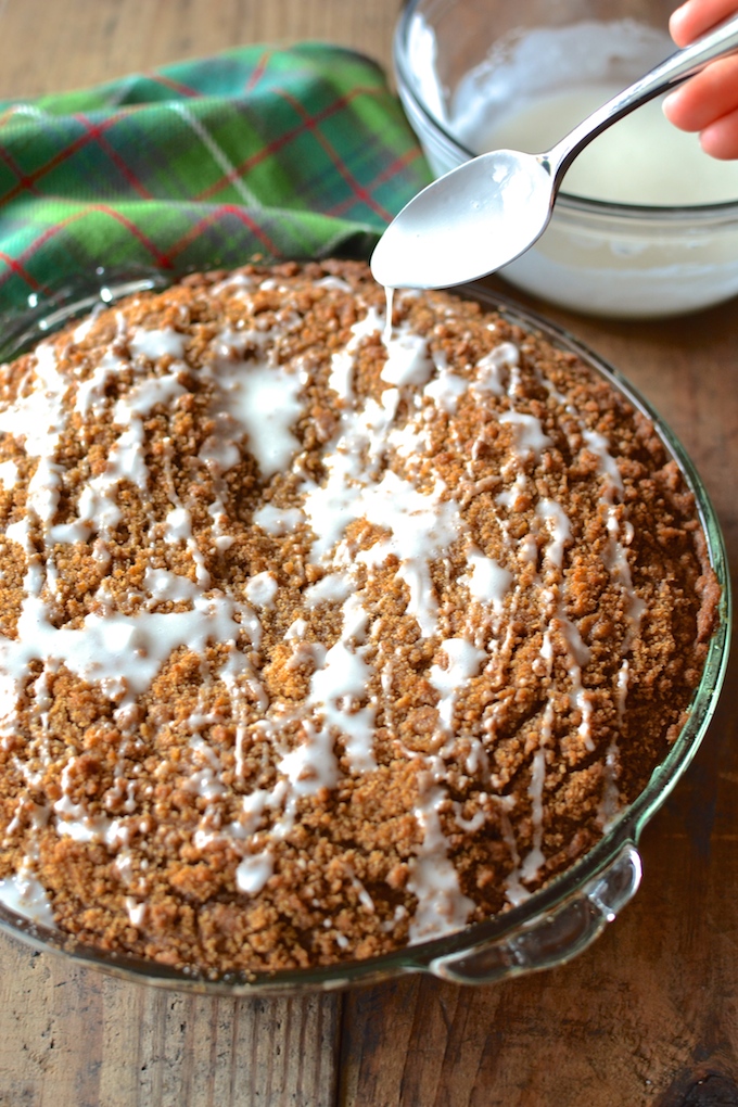 Gingerbread Banana Coffee Cake