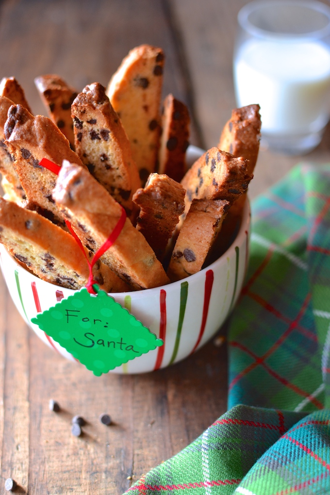 Orange Chocolate Chip Biscotti