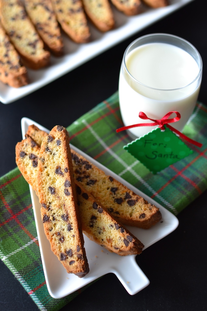 Orange Chocolate Chip Biscotti