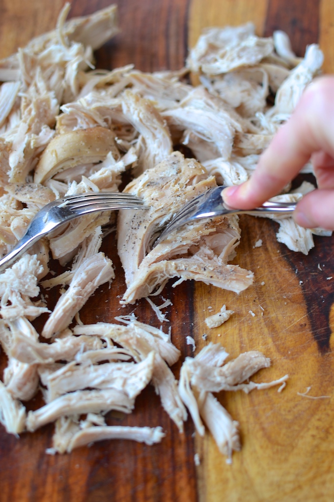 Slow Cooker Shredded Chicken