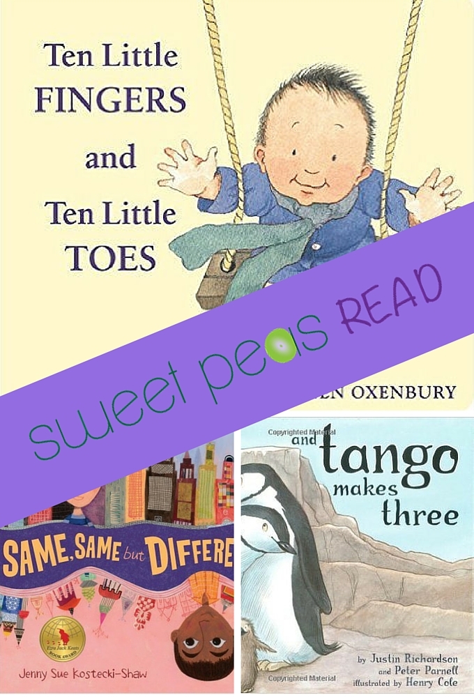 Children's book recommendations based on the theme of diversity. ~sweetpeasandabcs.com