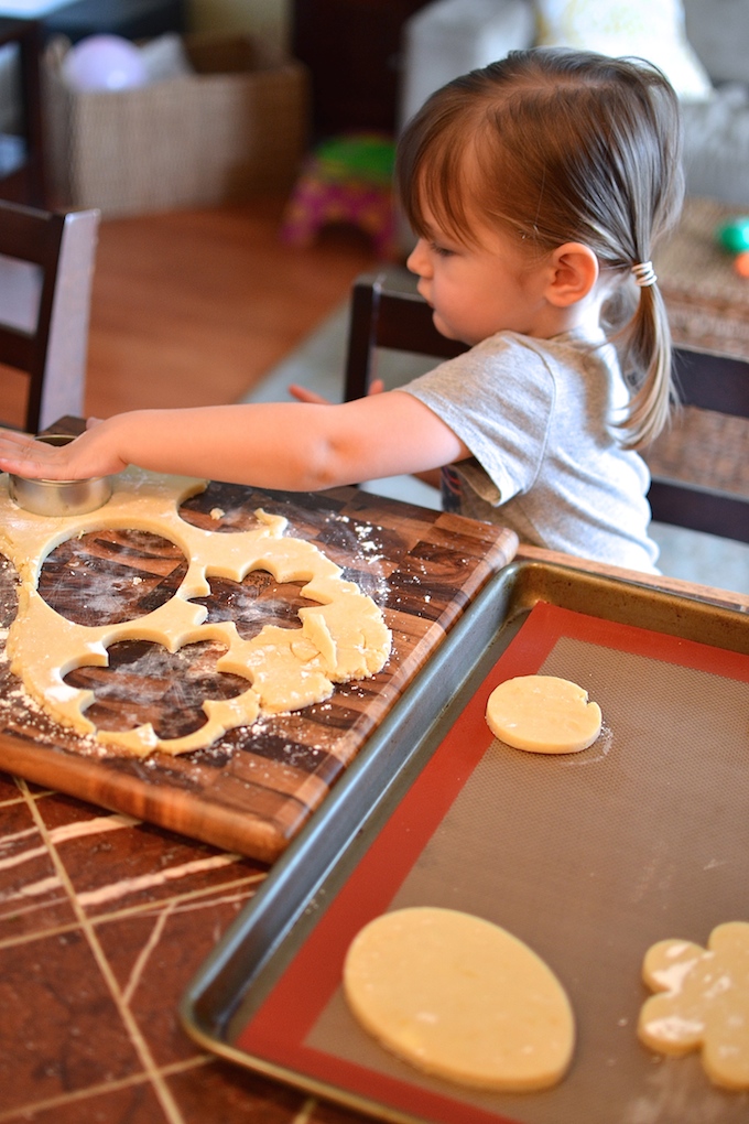 The BEST Egg-Free Sugar Cookies - Soft, sweet, and melt-in-your-mouth light, this cut-out sugar cookie recipe is egg-free! ~sweetpeasandabcs.com