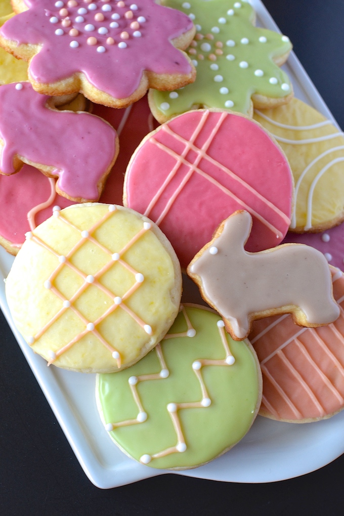 The BEST Egg-Free Sugar Cookies - Soft, sweet, and melt-in-your-mouth light, this cut-out sugar cookie recipe is egg-free! ~sweetpeasandabcs.com