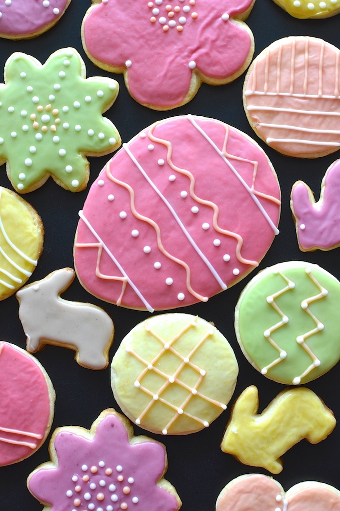 The BEST Egg-Free Sugar Cookies - Soft, sweet, and melt-in-your-mouth light, this cut-out sugar cookie recipe is egg-free! ~sweetpeasandabcs.com