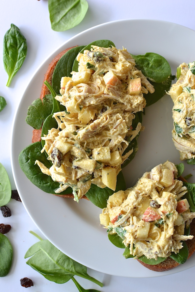 Curry Chicken Salad - Sweet Peas and ABCs