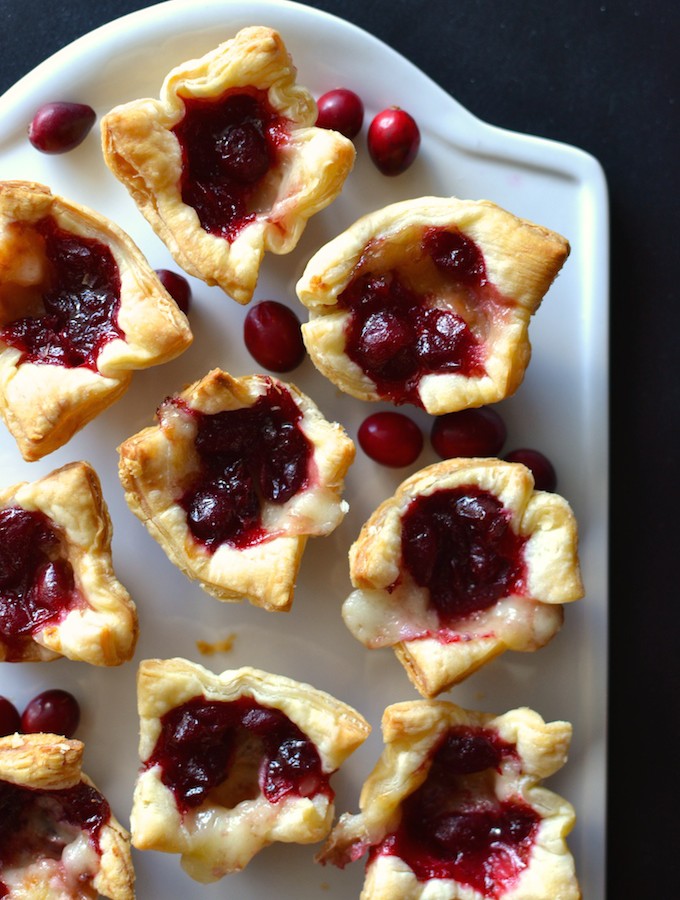 Cranberry Brie Puffs