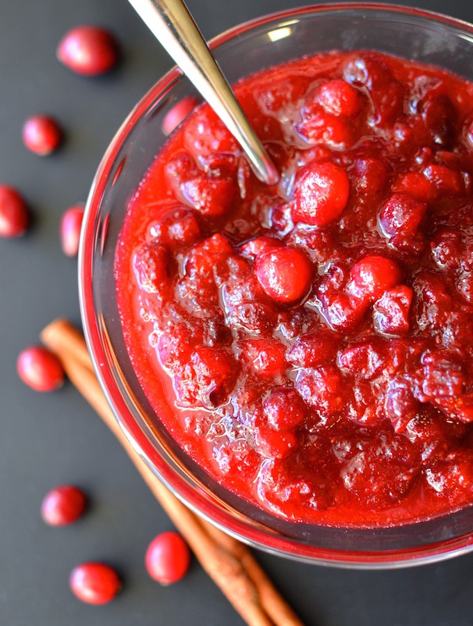 Sweet Citrus Cranberry Sauce