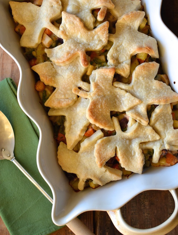 Turkey Root Vegetable Pot Pie