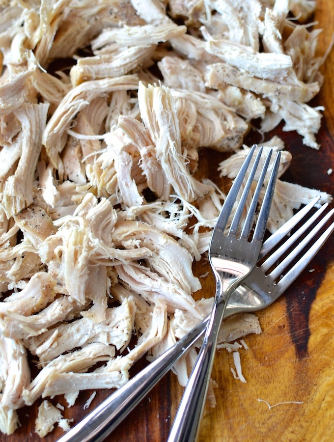 Slow Cooker Shredded Chicken