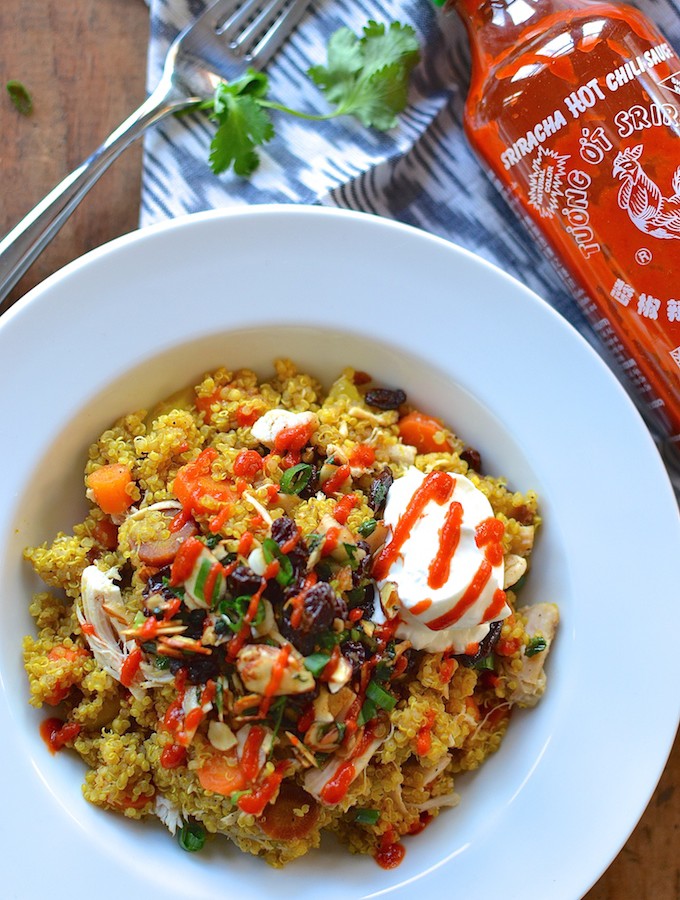Moroccan Spiced Quinoa Bowls
